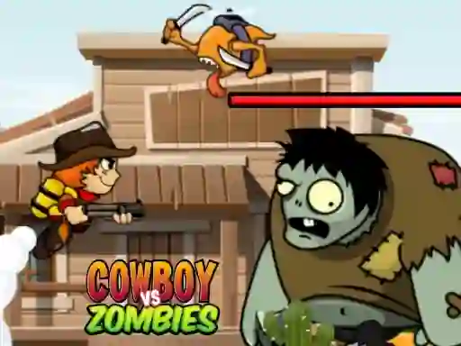 खेल Cowboy vs Zombies ऑनलाइन