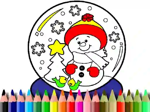 खेल Back To School: Christmas Coloring Book ऑनलाइन