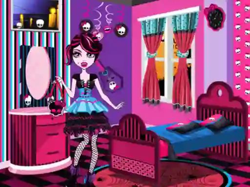 खेल Monster Doll Room Decoration ऑनलाइन