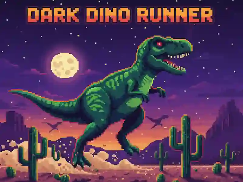 खेल Dark Dino Runner ऑनलाइन