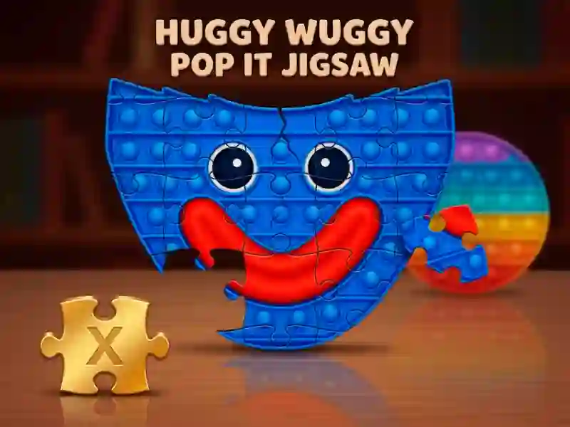 खेल Huggy Wuggy Pop It Jigsaw ऑनलाइन