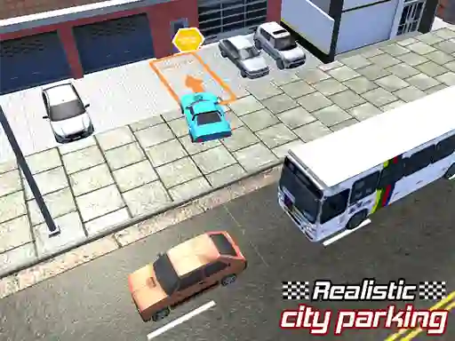 खेल Realistic City Parking ऑनलाइन