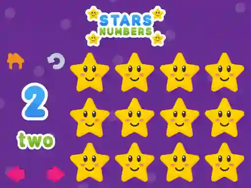 खेल Stars Numbers ऑनलाइन