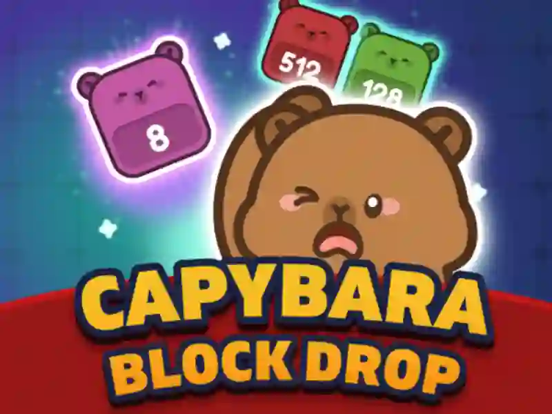 खेल Capybara Block Drop ऑनलाइन