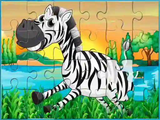 खेल Happy Animals Jigsaw ऑनलाइन