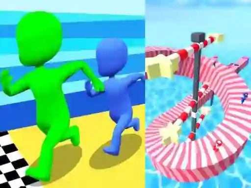 खेल Stickman Racing 3D ऑनलाइन