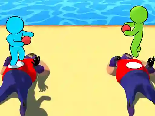 खेल Dodge Ball Jump ऑनलाइन