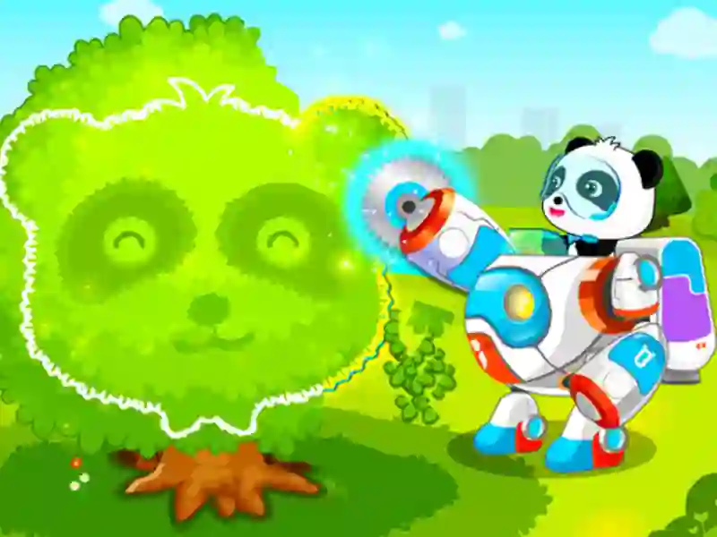 खेल Little Panda Green Guard ऑनलाइन