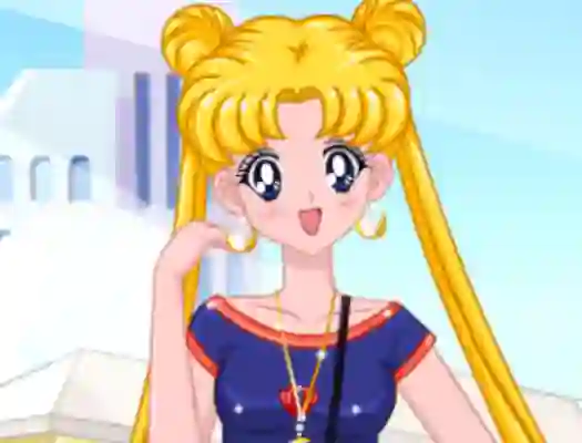 खेल Sailor Scout`s Summer Style ऑनलाइन