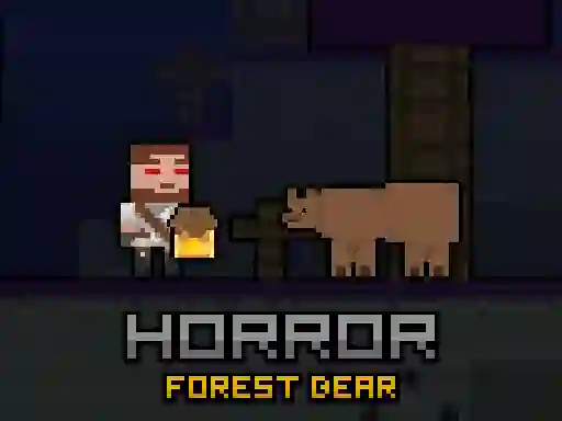 खेल Horror Forest Bear ऑनलाइन
