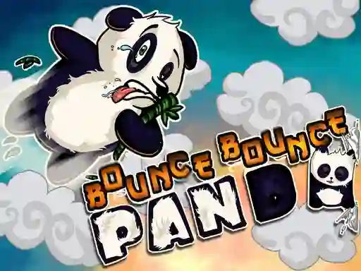 खेल Bounce bounce Panda ऑनलाइन