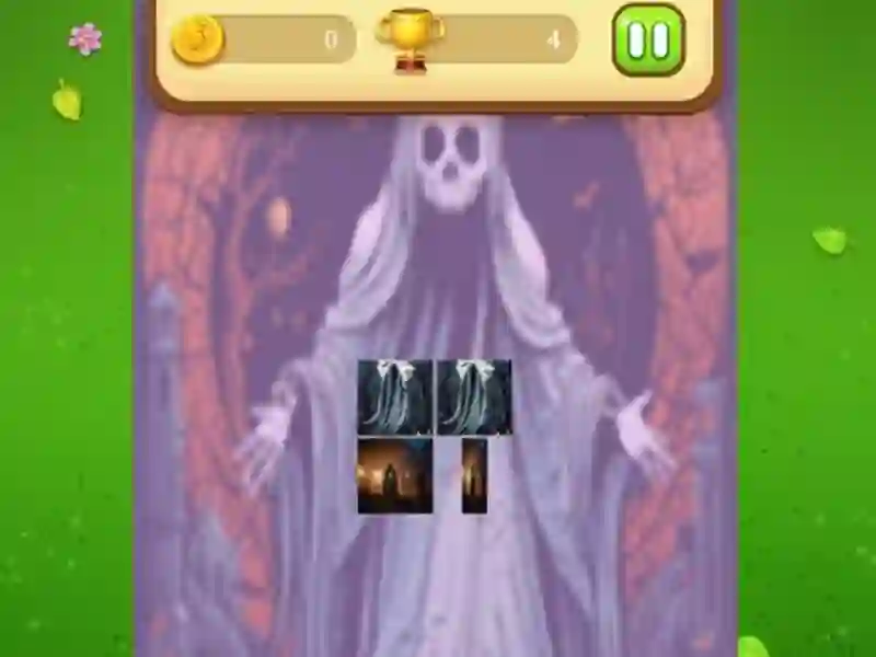 खेल Ghost Memory Match ऑनलाइन