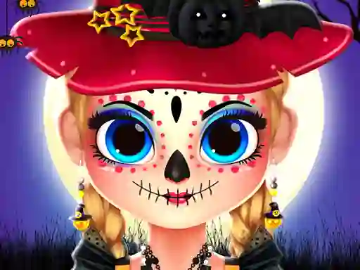 खेल Little Lily Halloween Prep ऑनलाइन