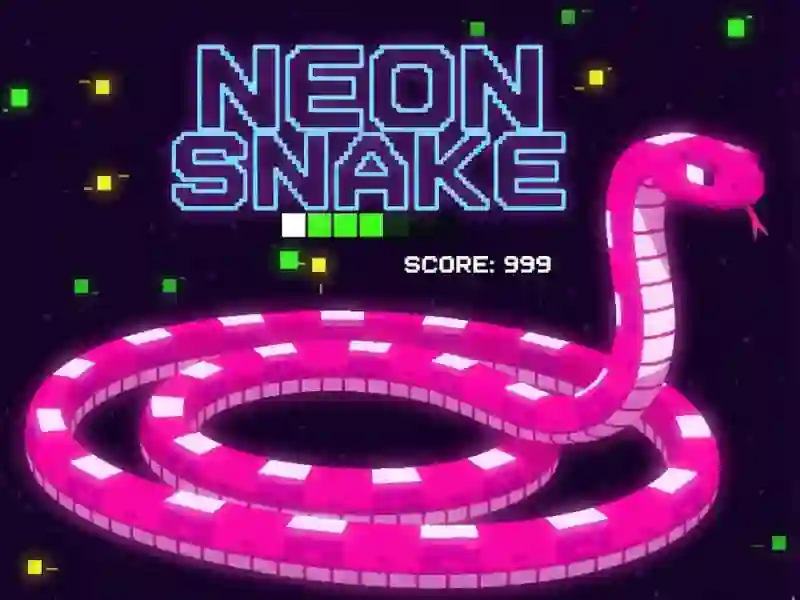 खेल Neon Snake ऑनलाइन