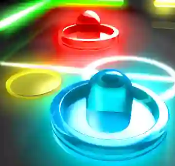 खेल Neon Hockey ऑनलाइन