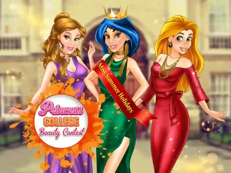 खेल Princess College Beauty Contest ऑनलाइन