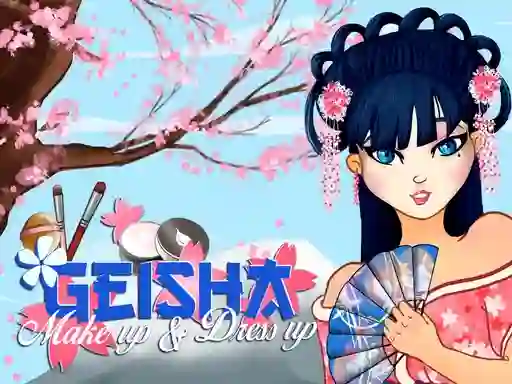 खेल Geisha make up and dress up ऑनलाइन