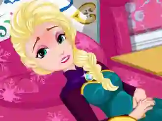 खेल Elsa Stomach Virus ऑनलाइन