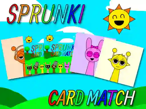खेल Sprunki Memory Card Match ऑनलाइन