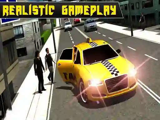 खेल Crazy Taxi Car Simulation ऑनलाइन