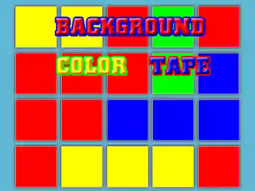 खेल Background Color Tape ऑनलाइन
