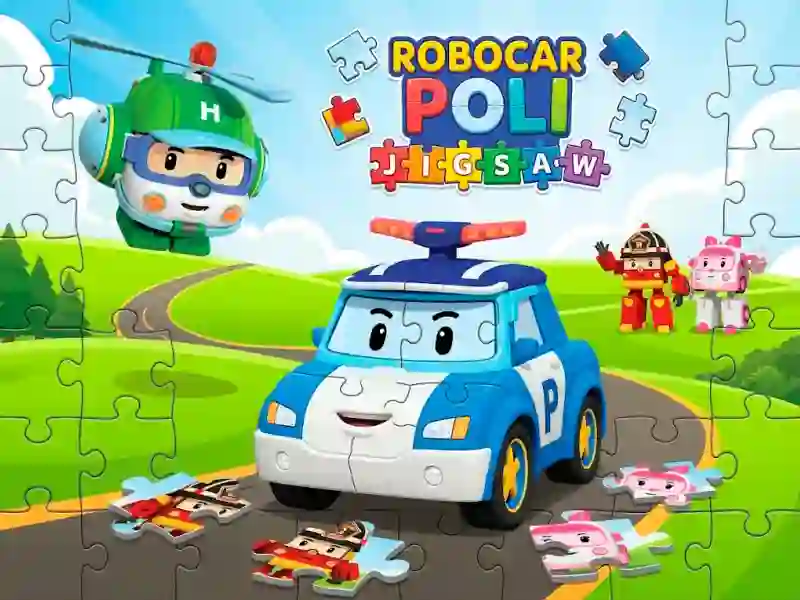 खेल Robocar Poli Jigsaw ऑनलाइन