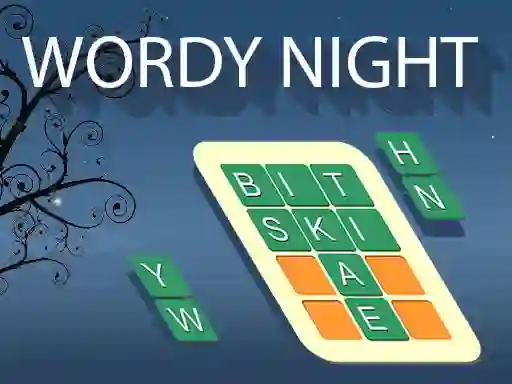 खेल Wordy Night ऑनलाइन