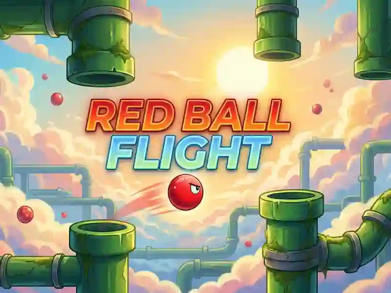 खेल Red Ball Flight ऑनलाइन