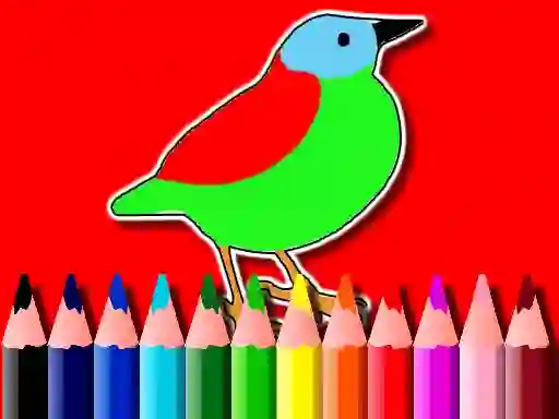 खेल Back To School: Birds Coloring Book ऑनलाइन