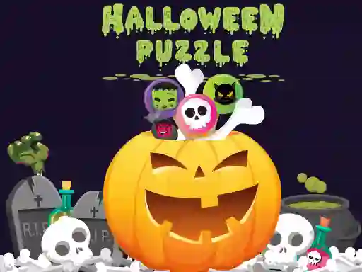 खेल Halloween Puzzle ऑनलाइन