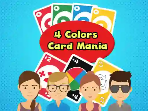 खेल 4 Colors Card Mania ऑनलाइन