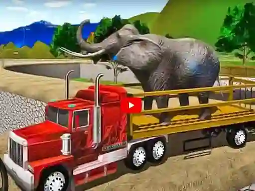 खेल Animal Simulator Truck Transport 2020 ऑनलाइन