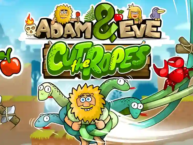 खेल Adam and Eve: Сut the ropes ऑनलाइन