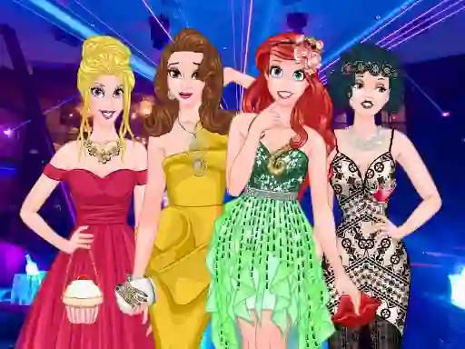 खेल  Princesses Graduation Party Night ऑनलाइन
