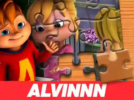 खेल Alvinnn and the Chipmunks Jigsaw Puzzle ऑनलाइन