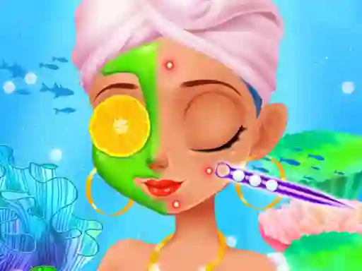 खेल Mermaid Games Princess Makeup ऑनलाइन