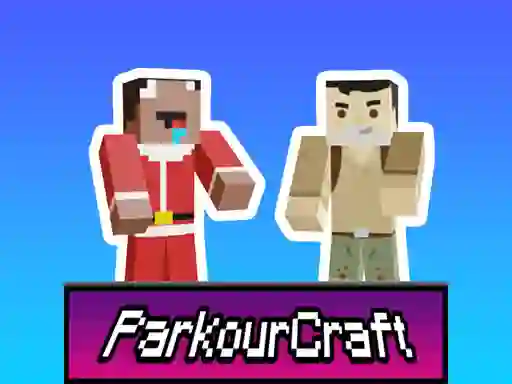 खेल Parkour Craft Noob Steve ऑनलाइन