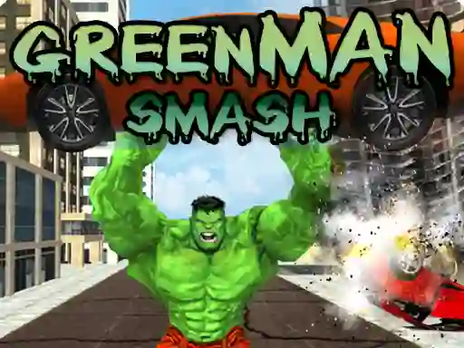 खेल Green Man Smash ऑनलाइन
