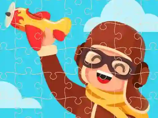 खेल Airplane Puzzles ऑनलाइन