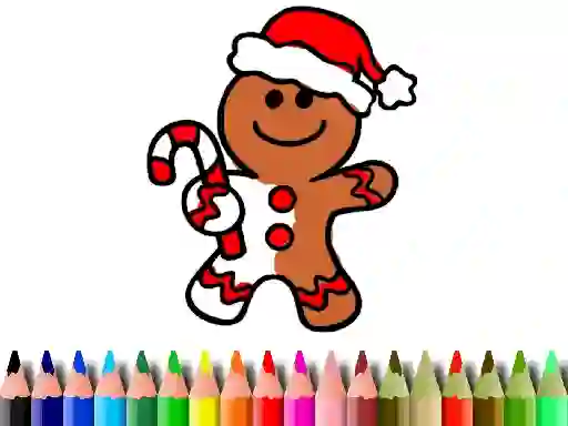 खेल Back To School: Christmas Cookies Coloring ऑनलाइन