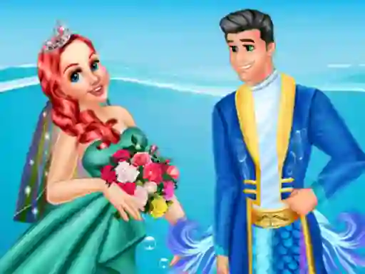 खेल Ariel & Eric Wedding ऑनलाइन