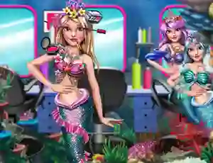 खेल Mermaid Princess Beauty Salon ऑनलाइन
