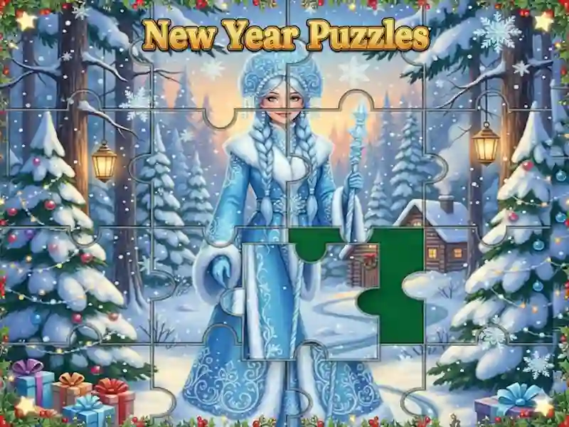 खेल New Year Puzzles ऑनलाइन