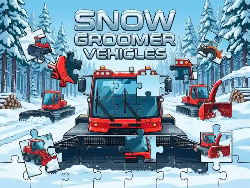 खेल Snow Groomer Vehicles ऑनलाइन