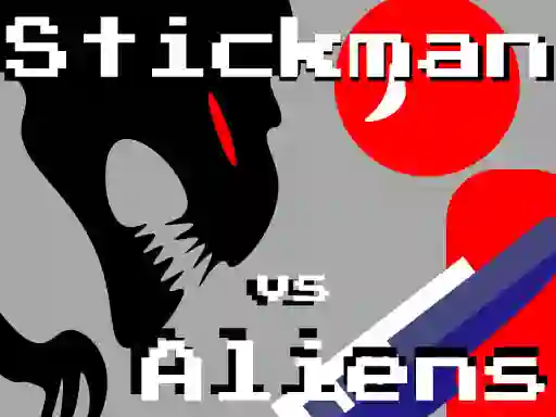 खेल Stickman vs Aliens ऑनलाइन