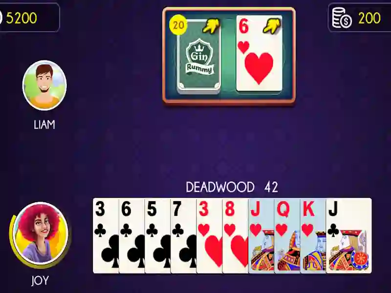 खेल Gin Rummy ऑनलाइन