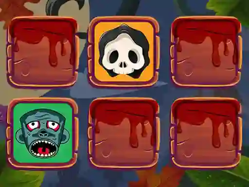 खेल Halloween Faces Memory ऑनलाइन