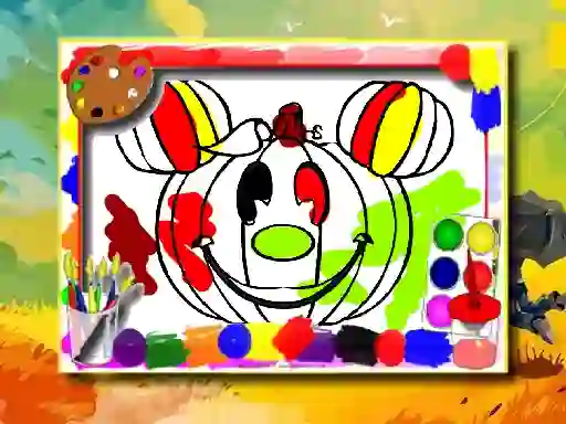 खेल Halloween Coloring Book ऑनलाइन