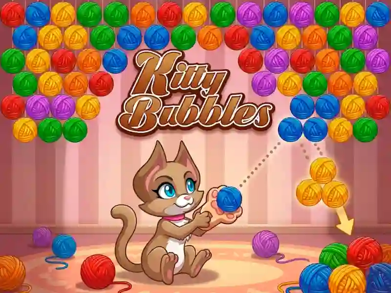 खेल Kitty Bubbles ऑनलाइन