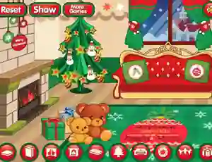 खेल Christmasroom Decoration ऑनलाइन